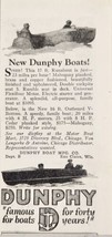 1928 Print Ad Dunphy 17 Ft. Runabout Mahogany Boats Eau Claire,Wisconsin - $10.21