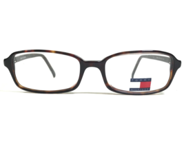 Tommy Hilfiger Eyeglasses Frames TH305 058 Brown Tortoise Rectangular 53-18-140 - £36.19 GBP
