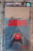 JAWS 1983 Sealed VHS VG Graded 80 - $5,929.93
