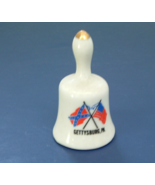 Vintage small ceramic bell souvenir Gettysburg PA - €21,45 EUR