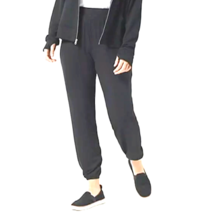 All Worthy Hunter McGrady Regular Boyfriend Sweatpants- BLACK, 1X - £22.43 GBP