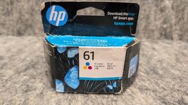 HP 61 Ink Cartridge Toner Tri 3 Colour Cyan Magenta Yellow CH562WA - May... - $14.99
