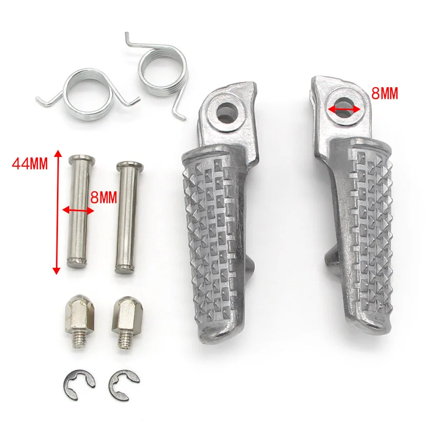 Motorcycle  Front Footrest Foot pegs for Honda CBR600 CBR600RR L 50660-M... - $18.04