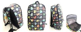 Pokemon Go Pokemon Characters all over print PVC leather full size backp... - $23.99