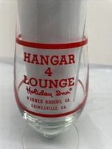 Hanger 4 Lounge Holiday Inn Warner Robins /Gainesville GA Bar Glass - £15.60 GBP