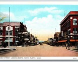 Dewey Street Looking North North Platte Nebraska NE UNP WB Postcard K6 - £5.41 GBP