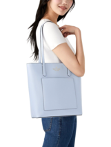 New Kate Spade Daily Saffiano Tote Pale Hydrangea with Dust bag included - £91.05 GBP