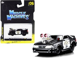 1993 Ford Mustang SVT Cobra CHP &quot;California Highway Patrol&quot; Black and White 1/64 - $26.88