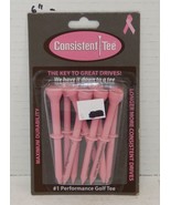 Consistent Tee Golf Tees 10 pack 3.25&quot; Pink Golf Tees Same Height Always - €8,61 EUR