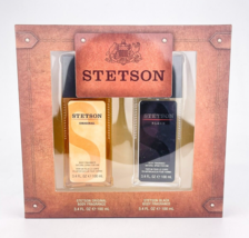 Stetson Gift Set Original Mens Stetson Black Body Fragrance 3.4 fl oz EACH Spray - £38.29 GBP