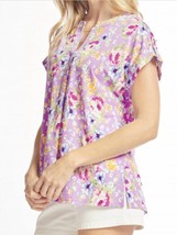 Dear Scarlett lovely floral tee in lavender - £23.94 GBP