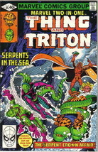 Marvel Two-In-One Comic Book #65 The Thing and Triton Marvel 1980 VERY GOOD - £1.19 GBP