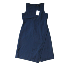 NWT Theory Risbana in Sapphire Blue New Stretch Wool Sleeveless Dress 10 $335 - £56.80 GBP