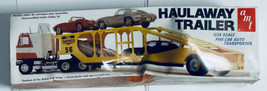 AMT  Haulaway Trailer T523 Five Car 1/25 Sealed Vintage Orginal Issue 1971 - £53.55 GBP