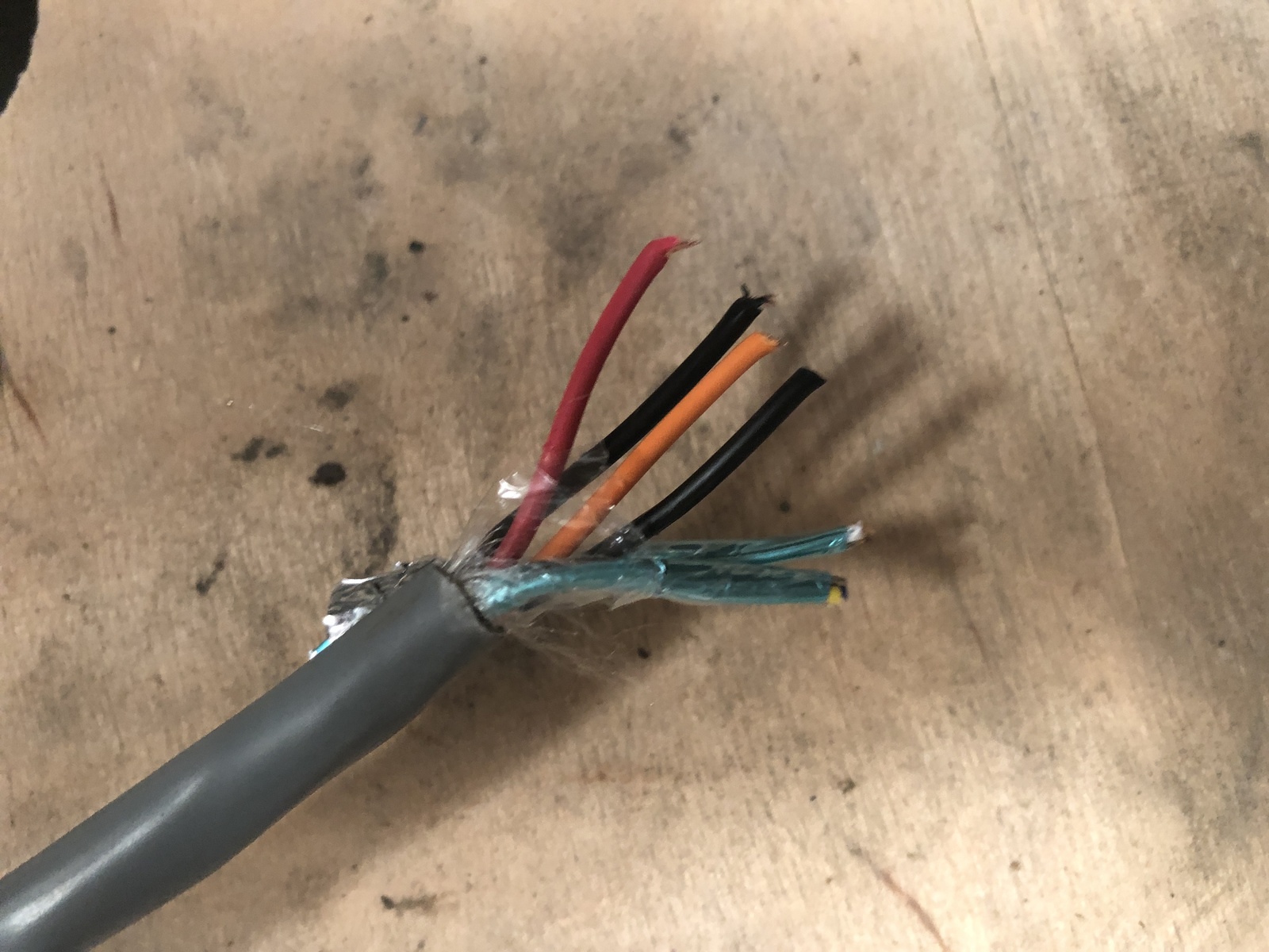 25&#39; Paige Wire 176-318 4 Pair 20 AWG / 16 AWG 2 Shielded &amp; 2 Unshielded ... - $28.75