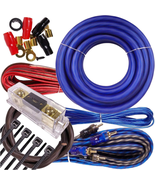 Complete 4000W Gravity 0 Gauge Amplifier Installation Wiring Kit Amp Pk2... - £44.47 GBP