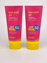 B Tan Sun Safe AF Jojoba Oil Argan Oil Vitamin C SPF 50 Sunscreen Lotion... - $14.46