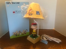 Westland Giftware United Feature 8366 Charlie Brown Baseball LAMP-NIB - £60.23 GBP