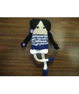 Girl Doll Handmade   muñeca tejida 13 In Doll Amigurumi - £51.13 GBP