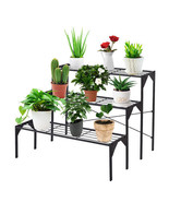 Outdoor 3 Tier Metal Plant Stand with Heavy Duty Rack for Multiple Use -... - $125.92 CAD