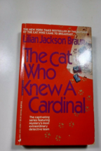 the Cat who knew a Cardinal By Lilian Jackson Braun 1991 paperback - £4.72 GBP