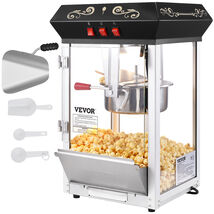 VEVOR Popcorn Maker, 850W Popcorn Popper Machine, 8oz, Includes 4 Scoops... - $159.99