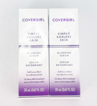 Covergirl Simply Ageless Skin Blurring Serum 0.67oz Lot of 2 - £12.98 GBP