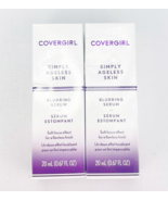Covergirl Simply Ageless Skin Blurring Serum 0.67oz Lot of 2 - $23.59 CAD