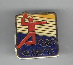 1992 Summer Olympics Kodak 1&quot; Pin Barcelona, Spain - $14.36