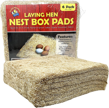 Cackle Hatchery Laying Hen Nest Box Pads Made in USA from Sustainable As... - $29.87