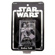 Star Wars Silver Boba Fett Figure 2003 Convention - $21.78