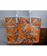 Coach Reversible City Tote With Banana Leaves Print Purse -2850 - $187.11