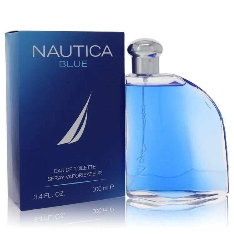 Primary image for NAUTICA BLUE by Nautica for Men 3.4 oz EDT Cologne  New Fragrance in Box