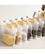 4pcs Cereals Sealed Bag, Fresh-keeping Bag, Transparent Kitchen Food Sto... - £8.77 GBP