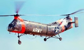 Framed 4&quot; X 6&quot; Print of a United States Army Piasecki H-21 &quot;Shawnee&quot; Hel... - $14.80