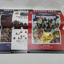 Set Of (3) 2001 Sword And Sorcery Retailer Promotional Posters 11.5&quot; X 17&quot; - £95.18 GBP