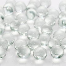 Clear Glass Marbles, 75Pcs Transparent Marble Toys Marbles Bulk For Kids Marble  - £10.38 GBP