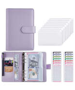 2024 A6 PU Leather Budget Binder Notebook Cash Envelopes System Set,with... - €2,85 EUR+