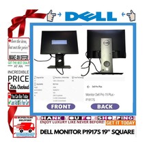 ? DELL Desktop ➕? MONITOR Computer SCREEN Security LCD/LED DISPLAY - $1,822.34 MXN