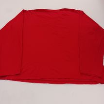 Aéropostale Men’s Red NYC Graphic Cotton Long Sleeve Pullover T-Shirt Size XL image 2