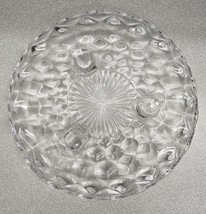 Fostoria American Brilliant 7-5/8&quot; Footed Cake Plate Clear - £10.35 GBP