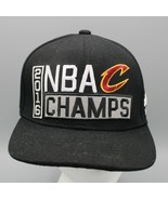 2016 NBA Champs Cleveland Cavaliers Adjustable Snap Back Adidas Hat Black - $12.86