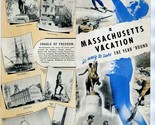 1950 Massachusetts Vacation Brochure Bay State Year Round  - £14.23 GBP