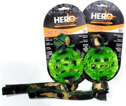 2 Pack Hero Dog Toy Innovations In Play Retriever Series Action Treat Dispensing - £26.24 GBP