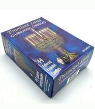Promised Land Chanukah Candles 44 Colored Twisted Candles Pure Paraffin Wax 4&quot; H - £7.87 GBP