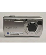 Sony Cybershot DSC-S40, 4.1 MP 3x Zoom, Digital Camera Silver PARTS/REPA... - $20.82 CAD