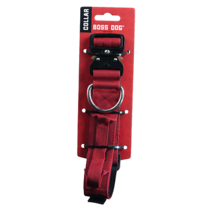 Boss Dog Tactical Adjustable Dog Collar Red, 1ea/Large, 17-22 in - £52.51 GBP