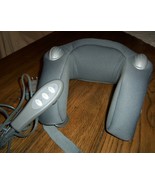 Brookstone Neck Massage W/ Remote Heat &amp; Soothing Sounds of Nature - $49.49