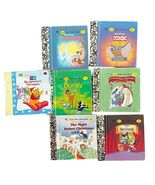 7 Mini Disney Little Golden Books Collection Pooh Pinocchio Dumbo Bambi ... - €32,73 EUR