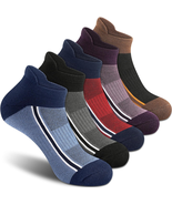 Men&#39;s Athletic Ankle Socks - Thick Cushioned Low Cut (5 Pairs) - €27,53 EUR